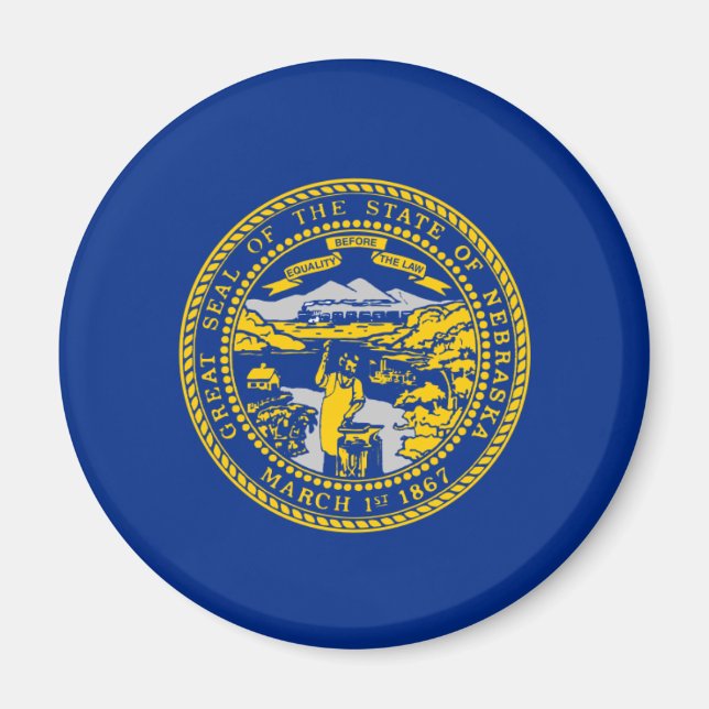 Nebraska Magnet (Framsidan)
