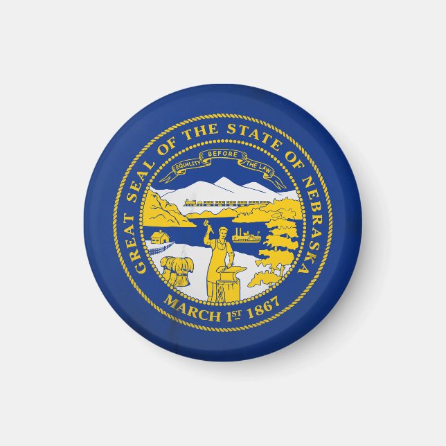 Nebraska Magnet (Framsidan)