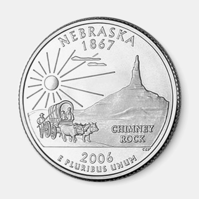 Nebraska Magnet (Framsidan)