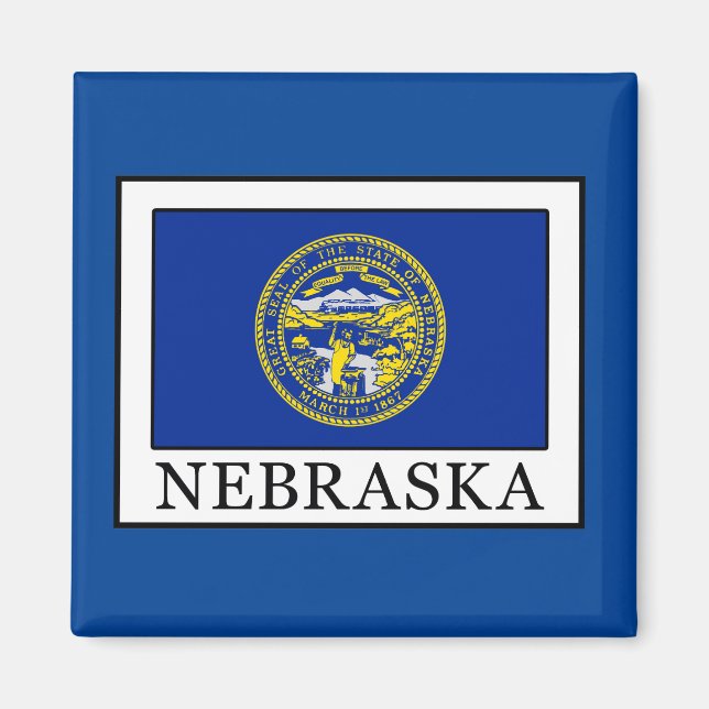 Nebraska Magnet (Framsidan)