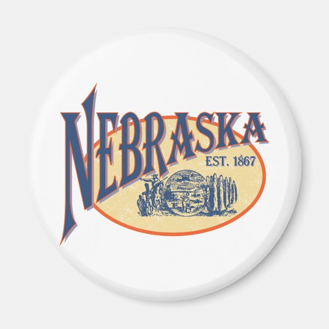Nebraska Magnet (Framsidan)