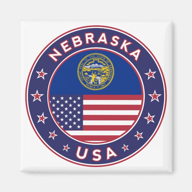 Nebraska Magnet (Framsidan)