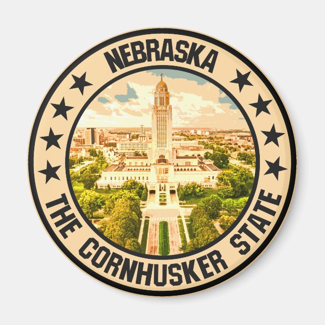 Nebraska Magnet (Framsidan)