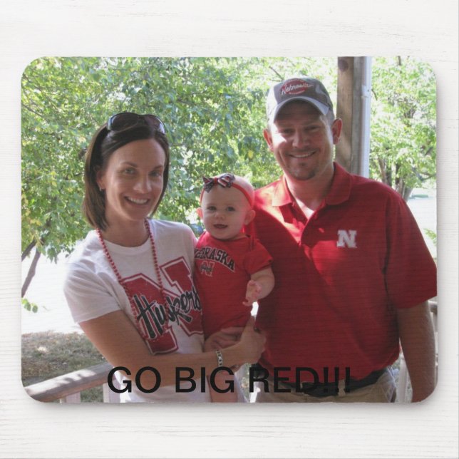 Nebraska Mousepad Musmatta (Framsidan)