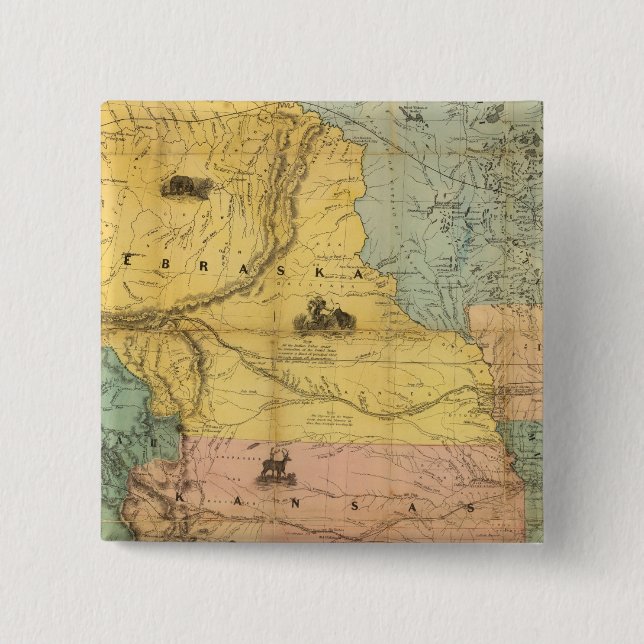 Nebraska och Kansas 2 Knapp (Framsida)