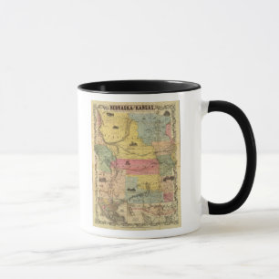 Nebraska och Kansas 2 Mugg