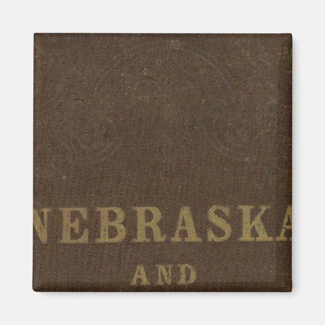 Nebraska och Kansas Magnet (Framsidan)