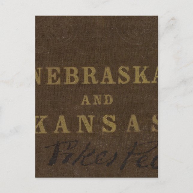Nebraska och Kansas Vykort (Framsida)
