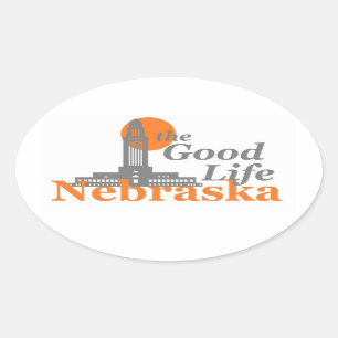 NEBRASKA OVALT KLISTERMÄRKE