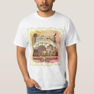 Nebraska Poker T Shirt