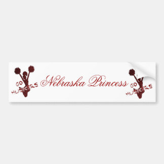 Nebraska Princess Bildekal
