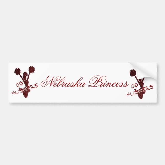 Nebraska Princess Bildekal (Framsidan)