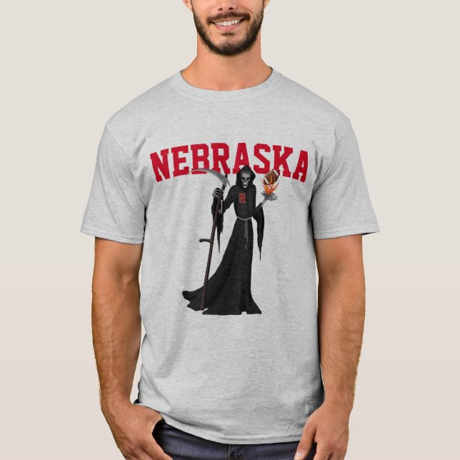 Nebraska Reaper T Shirt (Framsida)