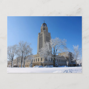 Nebraska-staten Huvudstad Vykort
