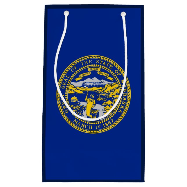 Nebraska Statlig flagga Design (Framsidan)