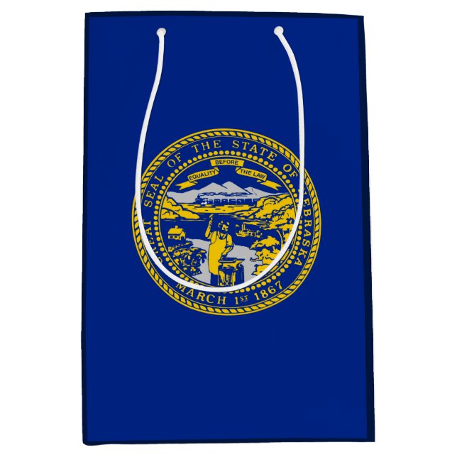Nebraska Statlig flagga Design (Framsidan)
