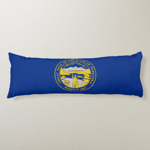 Nebraska Statlig flagga Kroppskudde