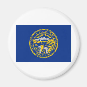 Nebraska Statlig flagga Magnet