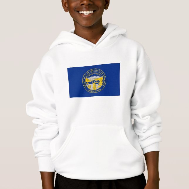 Nebraska Statlig flagga T Shirt (Framsida)