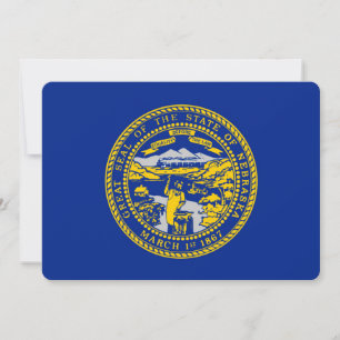 Nebraska statlig flaggadesign