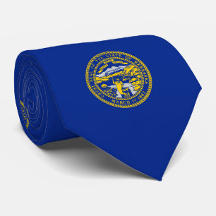 Nebraska statlig flaggadesign slips