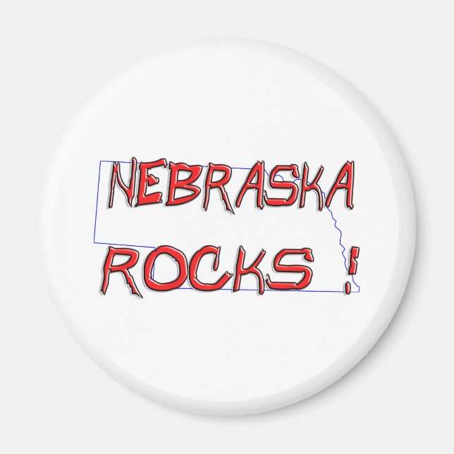 Nebraska STEN Magnet (Framsidan)