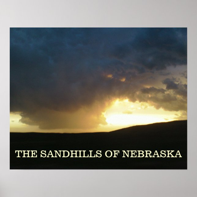 Nebraska Supercell Poster (Framsidan)