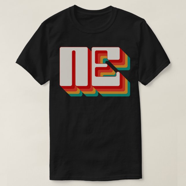 Nebraska T Shirt (Design framsida)
