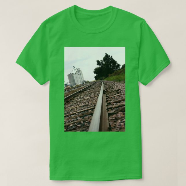 Nebraska Tåg Track Pt T Shirt (Design framsida)