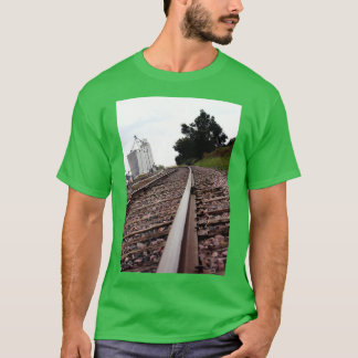 Nebraska Tåg Track Pt T Shirt