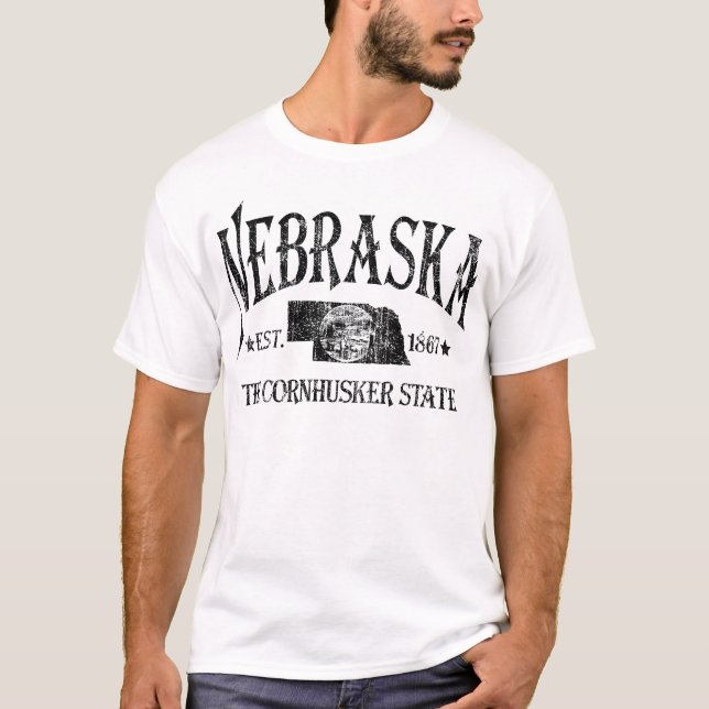 Nebraska Tee Shirt (Framsida)