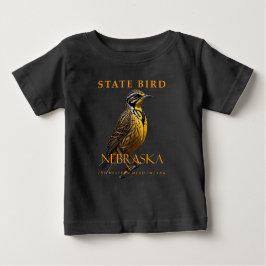 Nebraska Territory Bird Westerna Meadowlark T Shirt