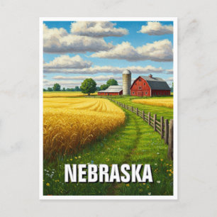 Nebraska Travel Vykort