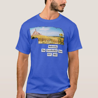 Nebraska USA 4 T Shirt