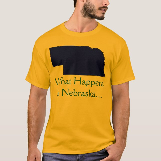 Nebraska vad händer tee (Framsida)