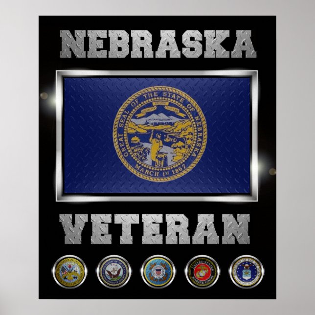 Nebraska Veteran poster (Framsidan)
