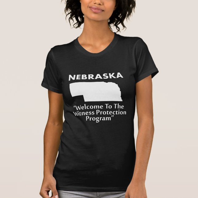 Nebraska - Vittnesskyddsprogrammet Tee (Framsida)