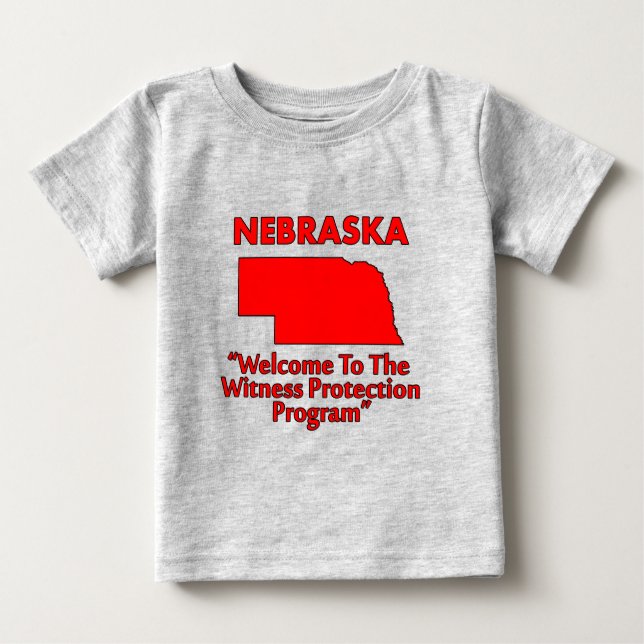 Nebraska - Vittnesskyddsprogrammet Tee (Framsida)