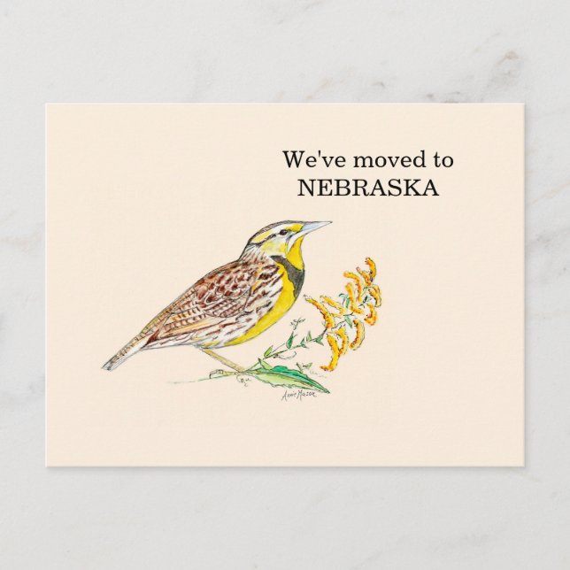 Nebraska Vykort (Framsida)