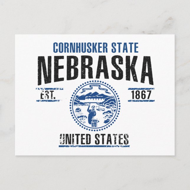 Nebraska Vykort (Framsida)