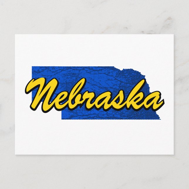 Nebraska Vykort (Framsida)