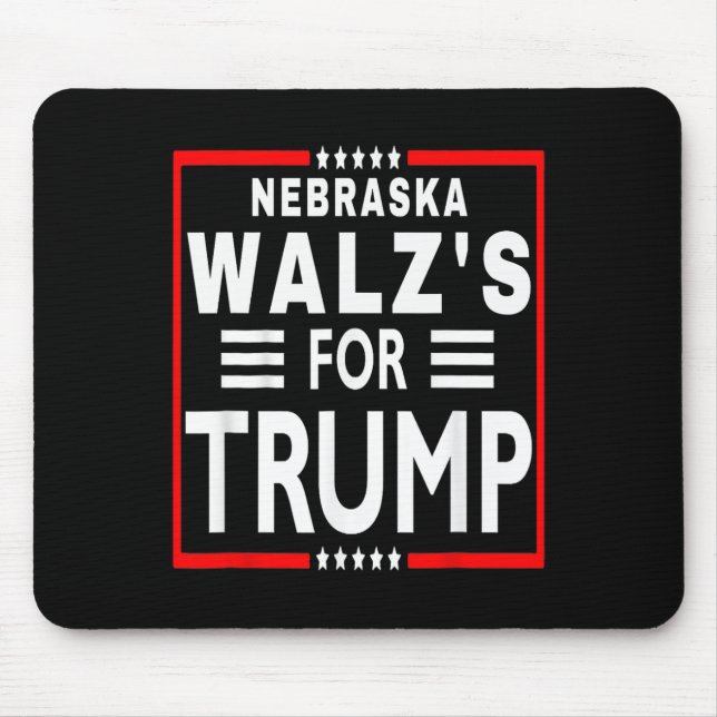 Nebraska Wheimer's För Trump  Musmatta (Framsidan)