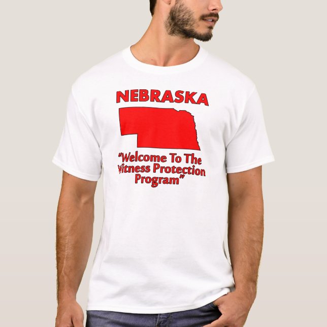 Nebraska - Witness Protection Programme T Shirt (Framsida)