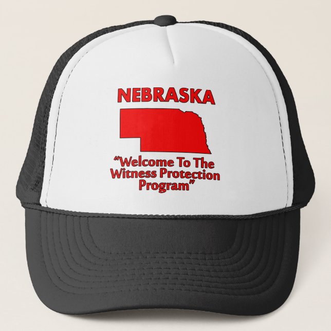 Nebraska - Witness Protection Programme Truckerkeps (Framsida)