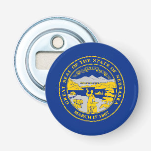 Nebraskas statsflagga flasköppnare