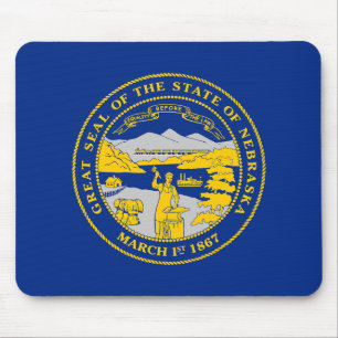 Nebraskas statsflagga musmatta