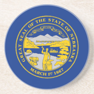 Nebraskas statsflagga underlägg