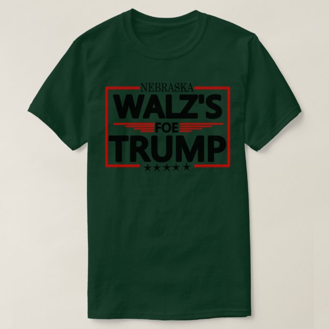 Nebraskawalzsfortrump T Shirt (Design framsida)