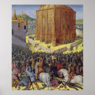 Nebuchadnezzars belägring av Jerusalem Poster
