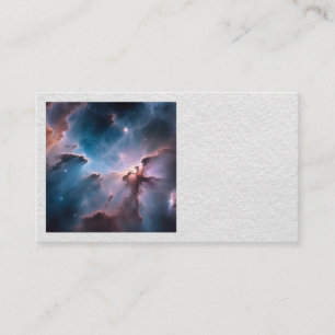 Nebula-Affärskort utanför utrymmet Visitkort